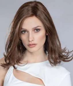 ADD IN Topper by ELLEN WILLE, Any Color! Remy Human Hair, Mono Base, NEW - Picture 1 of 15