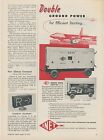 1953 Inet Aircraft Power Plant Ad Mobile Diesel Engine Aviation Airplanes