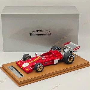 Tecnomodel 1/18 Ferrari F1 312 B3-73 #0 TEST DRIVE Spain GP 1973 Red Resin Model - Picture 1 of 12