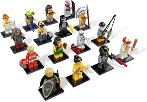 Lego 8803 Minifigues Series 3 Complete Set Of 16 - Picture 1 of 1