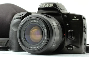 〖Near MINT〗 Minolta α Alpha 303si Dynax 35mm Film Camera 35-70mm Lens From... - Picture 1 of 12