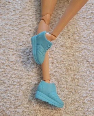 Zapatos Barbie ☆ Zapatillas azules blandas Foto 1 de 2