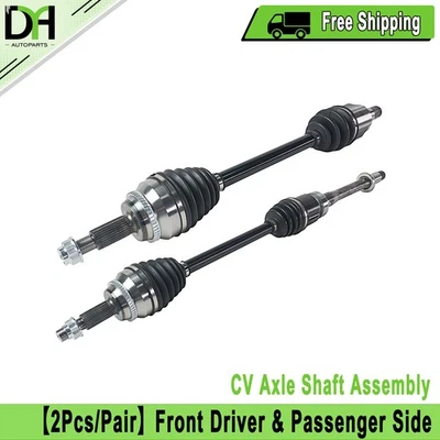 Pair FWD Front Left & Right CV Axle Assembly For Toyota Sienna 2011-2015 3.5L - Изображение 1 из 4