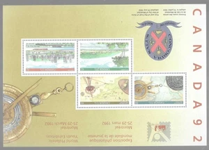 Canada 1992 Souvenir Sheet Scott 1407A - Montreal 350th Anniversary MNH - Imagen 1 de 2