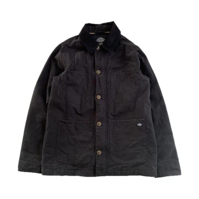 Chaqueta de campo Dickies negra de lona Norwood forrada para tareas de trabajo talla S Foto 1 de 4