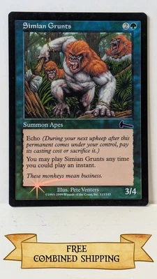 Simian Grunts Urza's Legacy Foil - Image 1 of 2