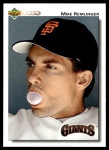 1992 Upper Deck Mike Remlinger San Francisco Giants #585 - Picture 1 of 2