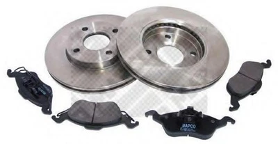 MAPCO Kit dischi e pastiglie per FORD FOCUS (DAW, DBW) FOCUS Kombi (DNW) 258mm - Immagine 1 di 4