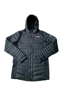 Nike Aeroloft Lebron Down Jacket Mens Small Black Hooded 807974-010 Rare - Picture 1 of 12