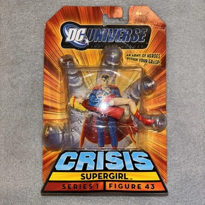 DC Universe Crisis Infinite Heroes Series 1 Supergirl Action Figure #43 Rare - Image 1 of 4