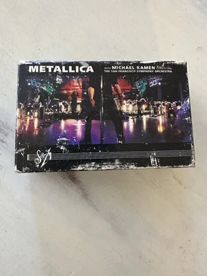 Metalica S & M w/ San Fransisco Symphony Orchestra Cassetes tapes (2) Vintage Foto 1 de 4