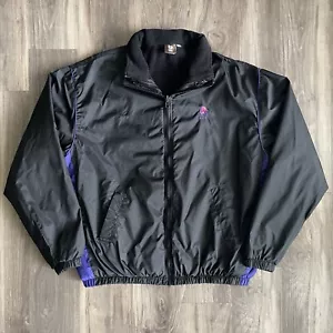 Vintage Taco Bell Uniform Windbreaker Jacket Size XL Color Block WITH LINER - Picture 1 of 6