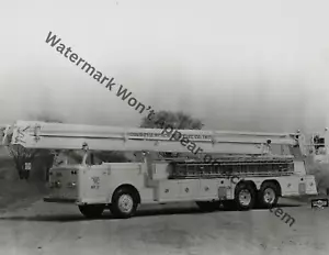 Pirsch Snorkel Fire Truck Rehoboth Beach Ad Brochure Photograph Print 8.5x11" - Picture 1 of 1