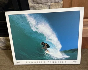 Hawaiian Pipeline by Global Highs Vintage Print P90’s 20 X 16 Hawaiian Surfer - Picture 1 of 5