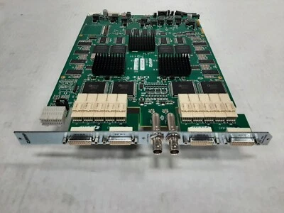 Evertz 3001MVP-GI4-ED DVI/RGBHV Graphics Input Module with BackPanel - Image 1 of 4