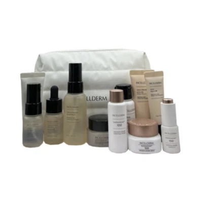 INCELLDERM Travel kit 11pcs Full Set Mini Size kit+Pouch K-Beauty