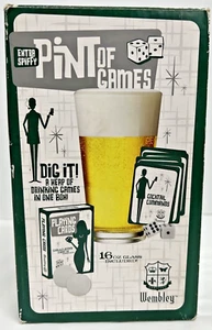 Funny-Adult-Party-College-Men & Women-Wembly Pint of Games-Drinking Game - Picture 1 of 8