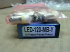 Eiko LED-120-MB-Y / LED1209 LOTS OF 3)  Miniature LED Lights, 1 - New In Box