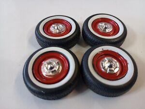 MOTORMAX 1/24 SCALE WHEELS & TIRES ONLY FOR 1958 CHEVY APACHE TRUCKS.