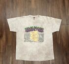 T-shirt graphique Vintage 2002 Woodstock 1969 billets musique - Taille XL