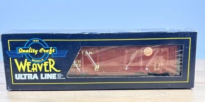 Weaver Ultra Line O Scale Gibraltar RR Steel Boxcar #2002 2 Rail NIB Legends - Image 1 of 4