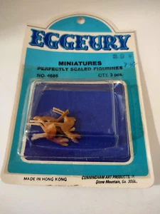 Eggeury Miniature Deer Figurines Cake Scaled Statuette Decor Hong Kong - Picture 1 of 7