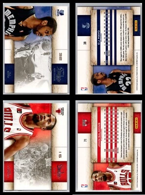 Lote de 22 tarjetas de baloncesto Panini Studio 2009-10 Foto 1 de 4