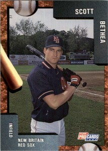 1992 New Britain Red Sox Fleer/ProCards #438 Scott Bethea