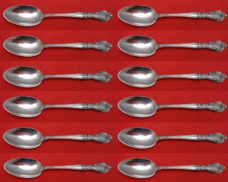 Juego de cucharaditas American Classic by Easterling de plata esterlina 12 piezas 5 7/8" Foto 1 de 3