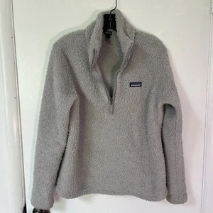 Patagonia Los Gatos 1/4 Zip Fleece Pullover Women's Size Medium Gray 25235 M - Picture 1 of 10