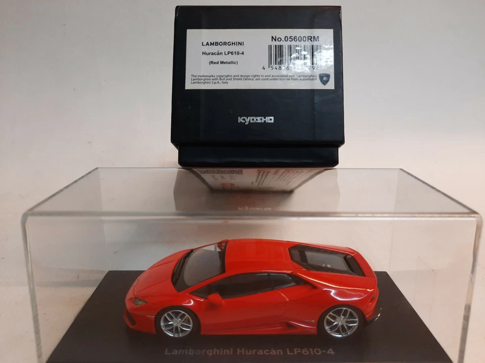 Kyosho Lamborghini Huracan LP610-4 red metallic 1/43 05600RM - Immagine 1 di 1
