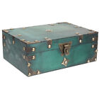  Antique Jewelry Box Iron Miss Decorative Case Storage Organizer Bin with Lids