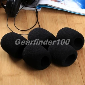 Useful Handheld Stage Microphone Windscreen Foam Sponge Mic Cover Karaoke DJ - Zdjęcie 1 z 10
