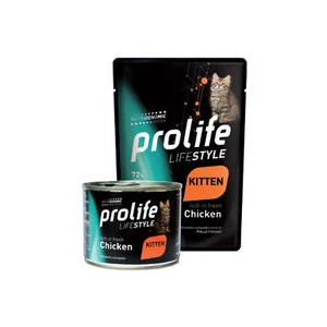 Prolife Life Style Kitten Chicken Bocconcini Per Gattini Al Pollo - Foto 1 di 1