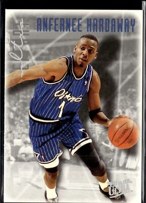 1996-97 Fleer Ultra #141 Anfernee Hardaway Orlando Magic - Image 1 of 2