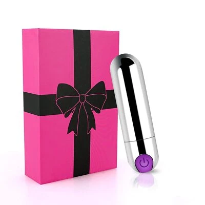 Vibrador bala estimulación clítoris punto G consolador juguetes sexuales para mujeres recargable Foto 1 de 4