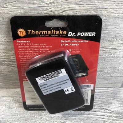 Thermaltake Dr. Power A2358 Power Visual Power Supply Meter / NEW - Image 1 of 4