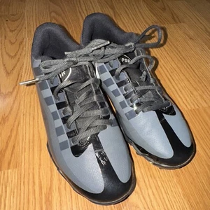 Nike Boys Vapor Edge Shark DQ5111-001 Black Football Sneakers Cleats Size 4.5Y - Picture 1 of 9