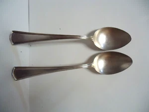 Alvin Patent SP oval soup spoons circa 1913 pattern George Washington - Picture 1 of 7