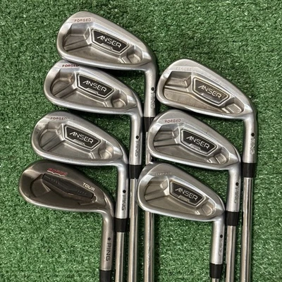 Juego de hierro forjado de punto negro Ping Anser/hierro 3, 6-PW, 54* Gorge Tour SW, acero diestro Foto 1 de 4