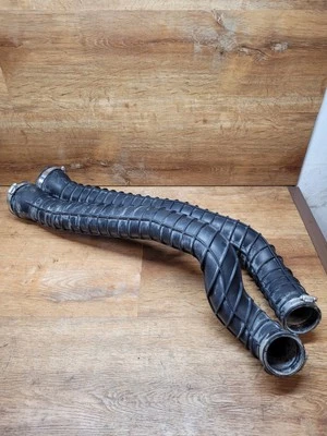 1987 - 1996 Ford Bronco F150 F250 F350 5.8L 351 Air Dual Intake Duct Hose Tubes - Image 1 of 4