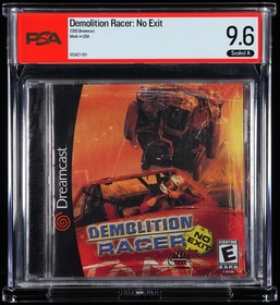 Demolition Racer: No Exit (Sega Dreamcast, 2000) PSA Graded Sealed 9.6 A NOT CGC