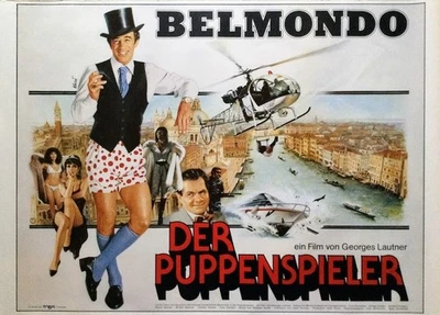 Belmondo: Der Puppenspieler (1980) - original Filmplakat XL, Poster A0 gerollt - Bild 1 von 2