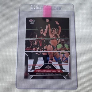 2025 WWE Topps Now #60 Stephanie Vaquer Lola Vice - Dynamic WWE Duo Scores - Picture 1 of 3