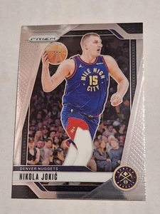 2024 NIKOLA JOKIC PANINI PRIZM NBA CARD #129 DENVER NUGGETS SERBIEN - Bild 1 von 2