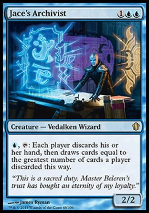 Jace's Archivist - Light Play MTG Commander 2013 Edition - Image 1 of 1