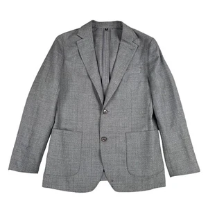 Bonobos Standard Fit 100% Italienische Wolle Grau Blazer Sport Mantel Gr. 38R - Bild 1 von 7