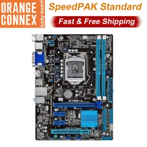 Placa madre de escritorio LGA 1155 ASUS B75M-A MB B75 USB 3.0 HDMI compatibilidad con múltiples GPU - Imagen 1 de 5