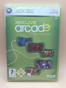 XBOX LIVE ARCADE COMPILATION DISC FOR XBOX 360 NEW & SEALED PAL 5 GAMES