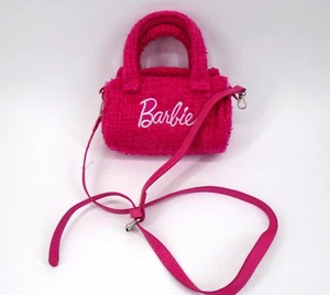 Barbie Pink Shoulder Bag For Girls With Handle and Strap - Picture 1 of 11